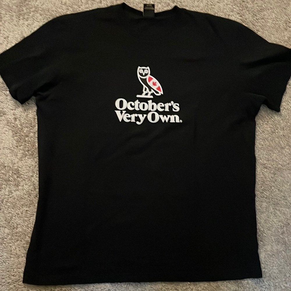 Drake OVO Black Tee